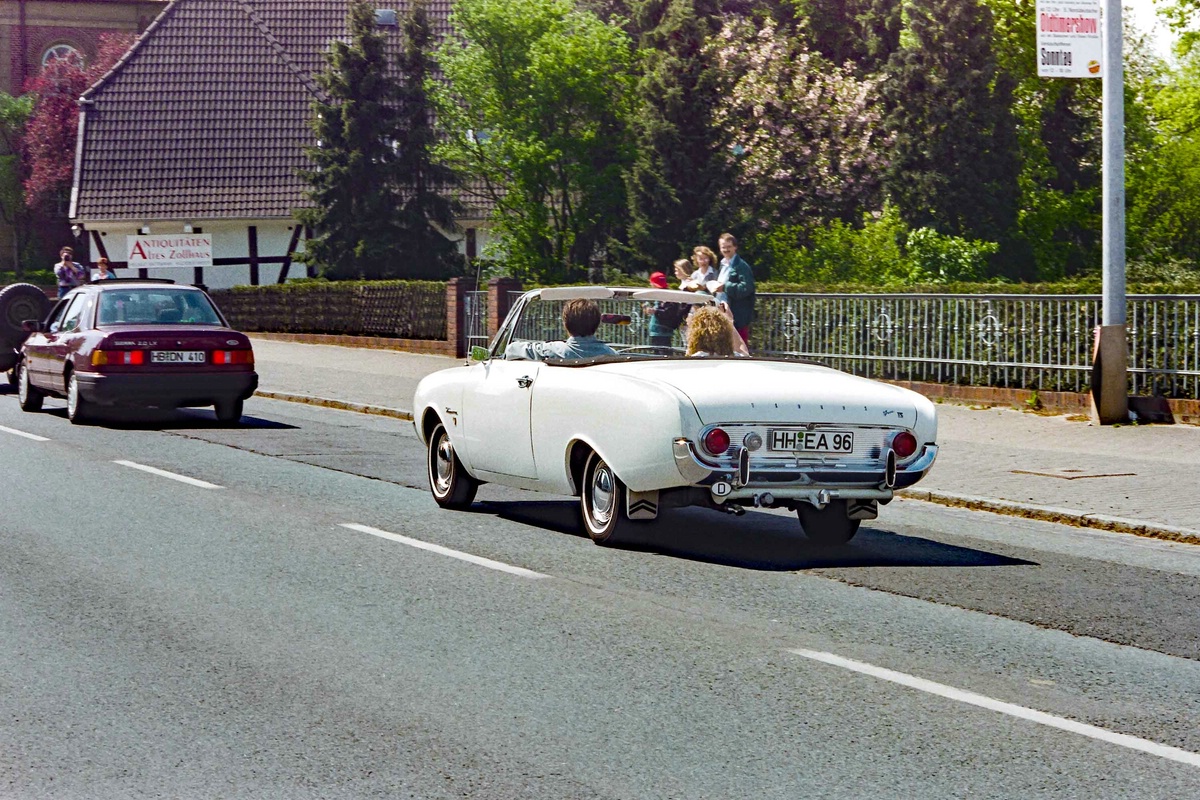 Ford Taunus 17 M Cabrio-Deutsch
