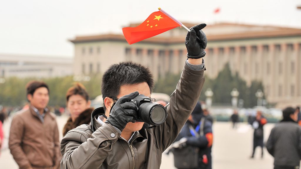 Fotograf auf dem Tiananmen Platz
3803