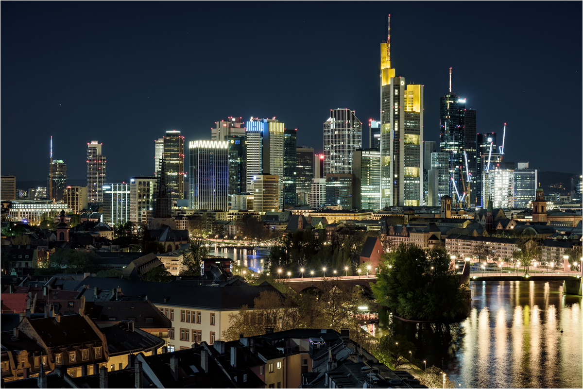 Frankfurt bei Nacht