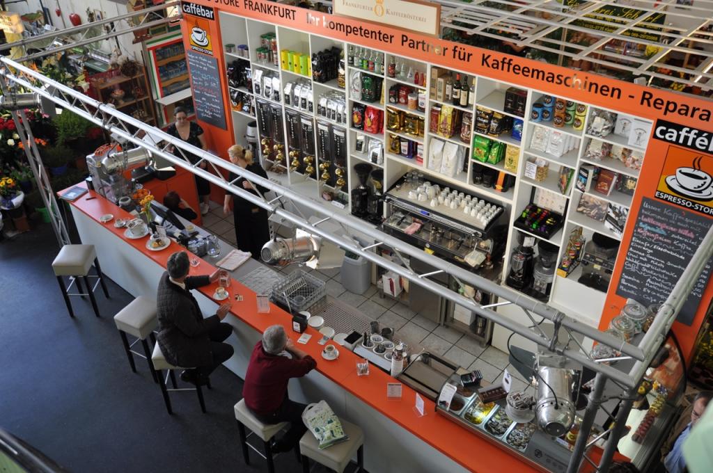 Frankfurt Kleinmarkthalle Cafe