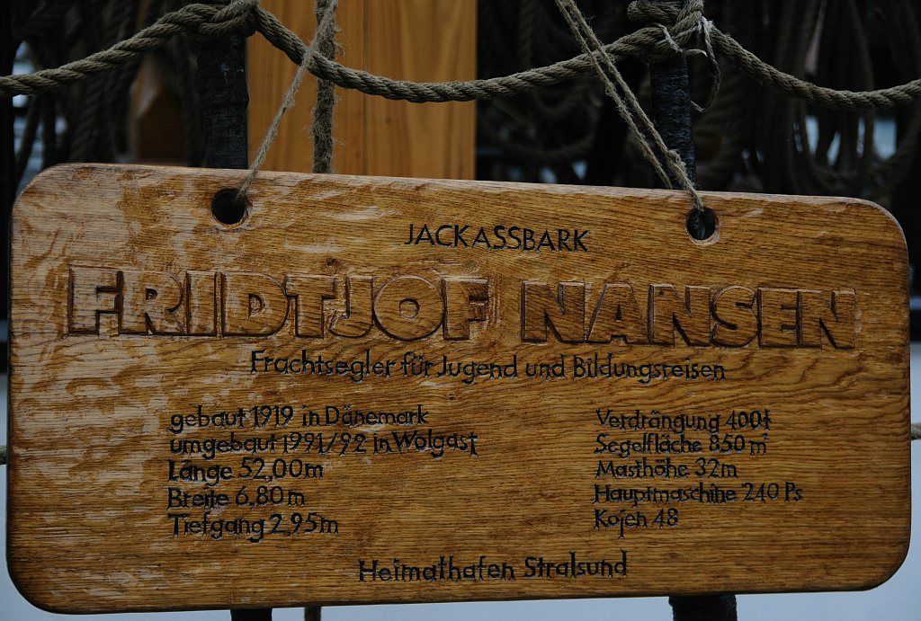 Fridtjof Nansen, Wismar, 2