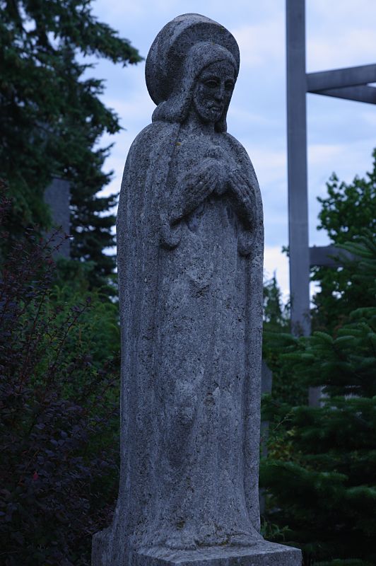 Friedhof Eingangsbereich