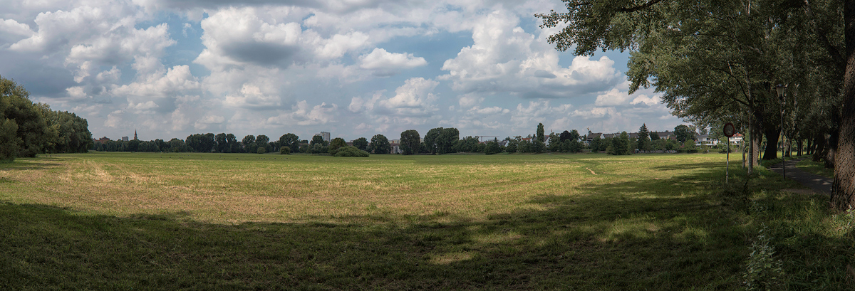 Fürth Pegnitzaue Panorama