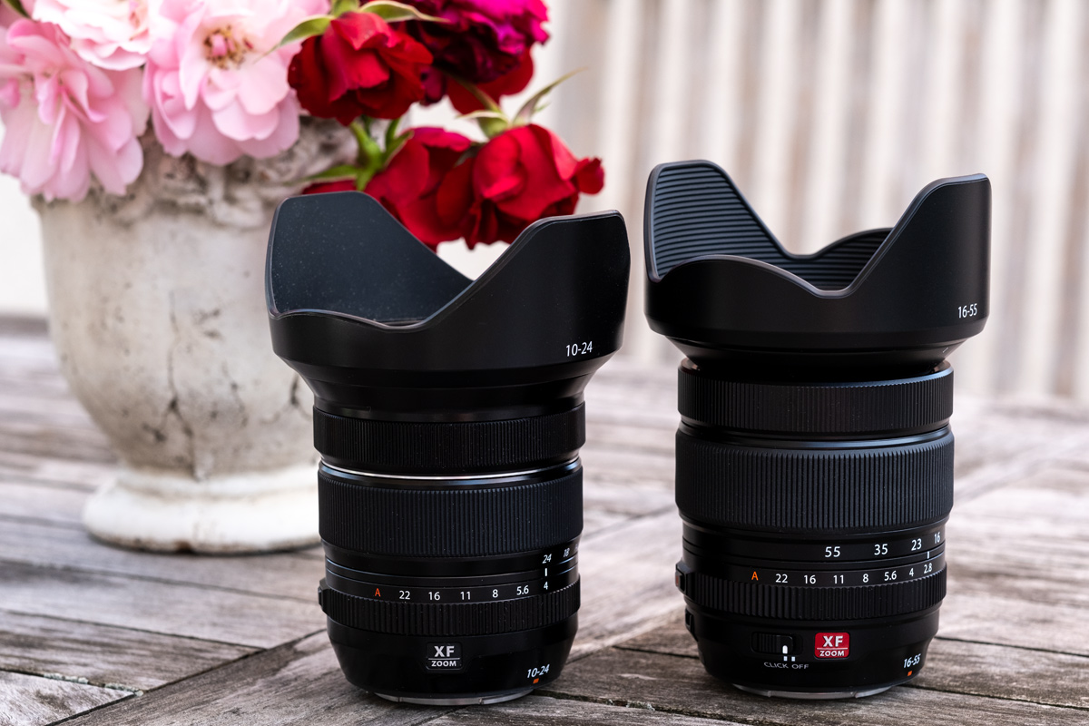 Fujinon XF 16-55/2.8 II und XF 10-24/4.0