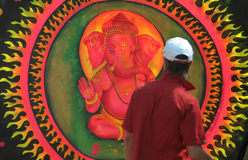 Ganesha -  Anjuna market (Goa)