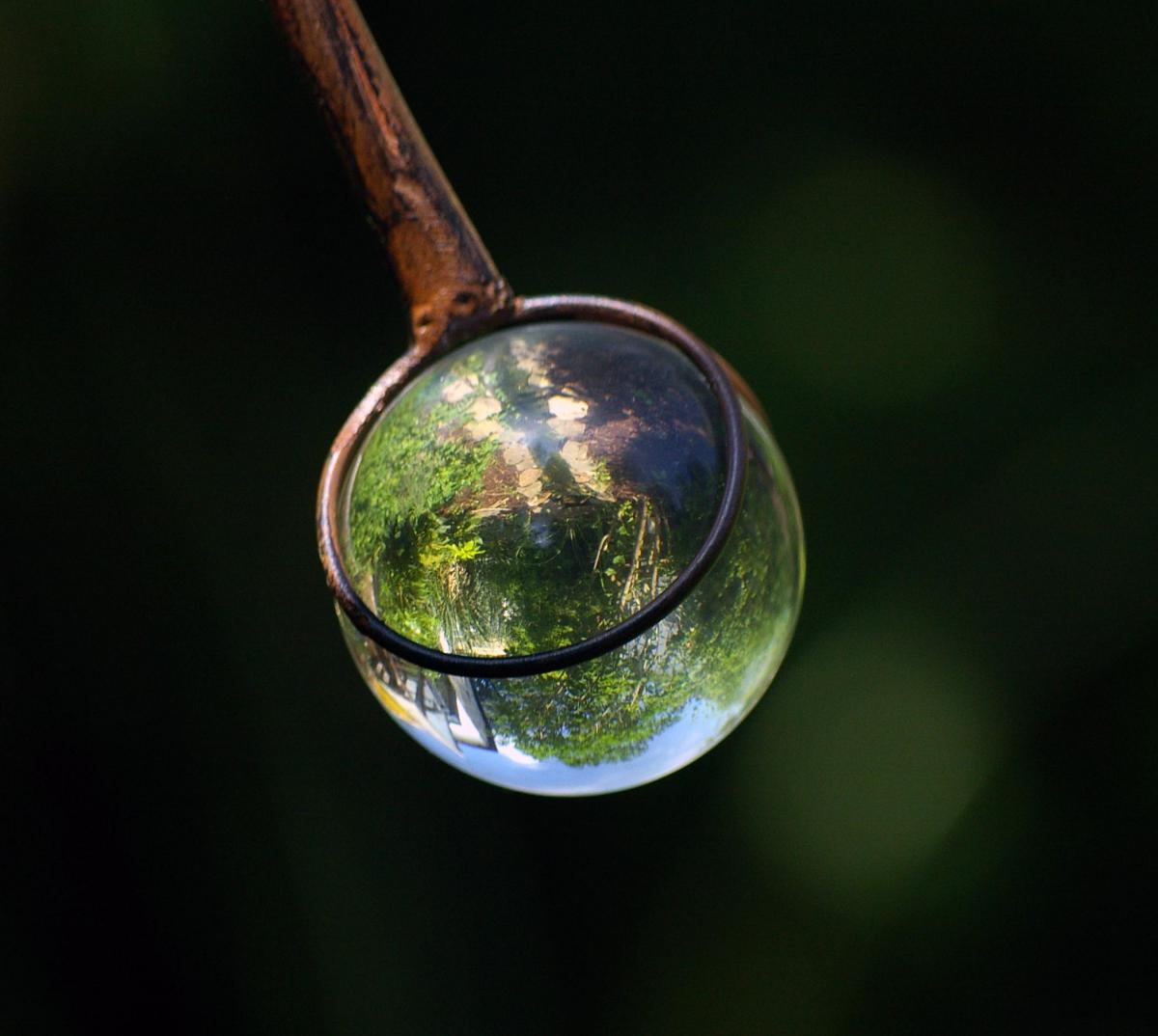 Garten steht Kopf
