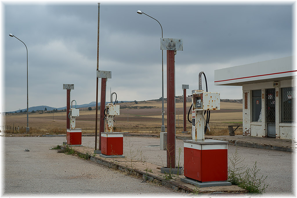 gas station