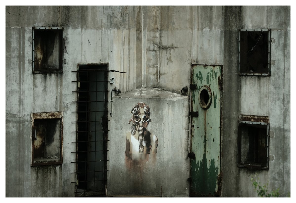 Gasmasken-Kunst