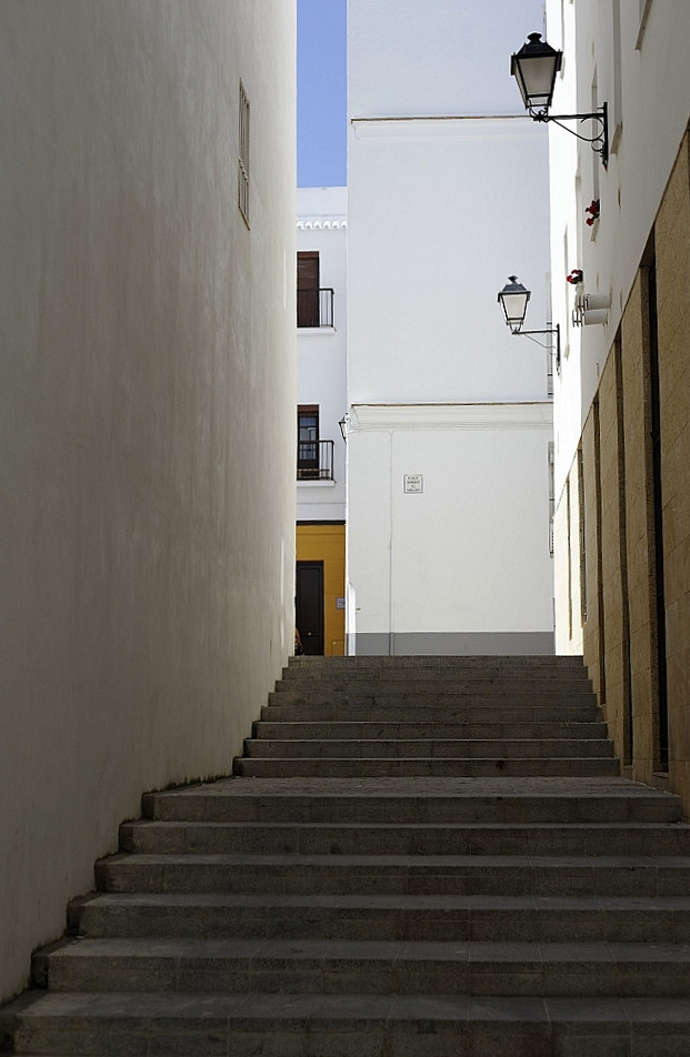 Gasse in Cadiz