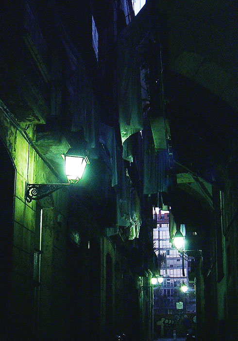 gasse nacht