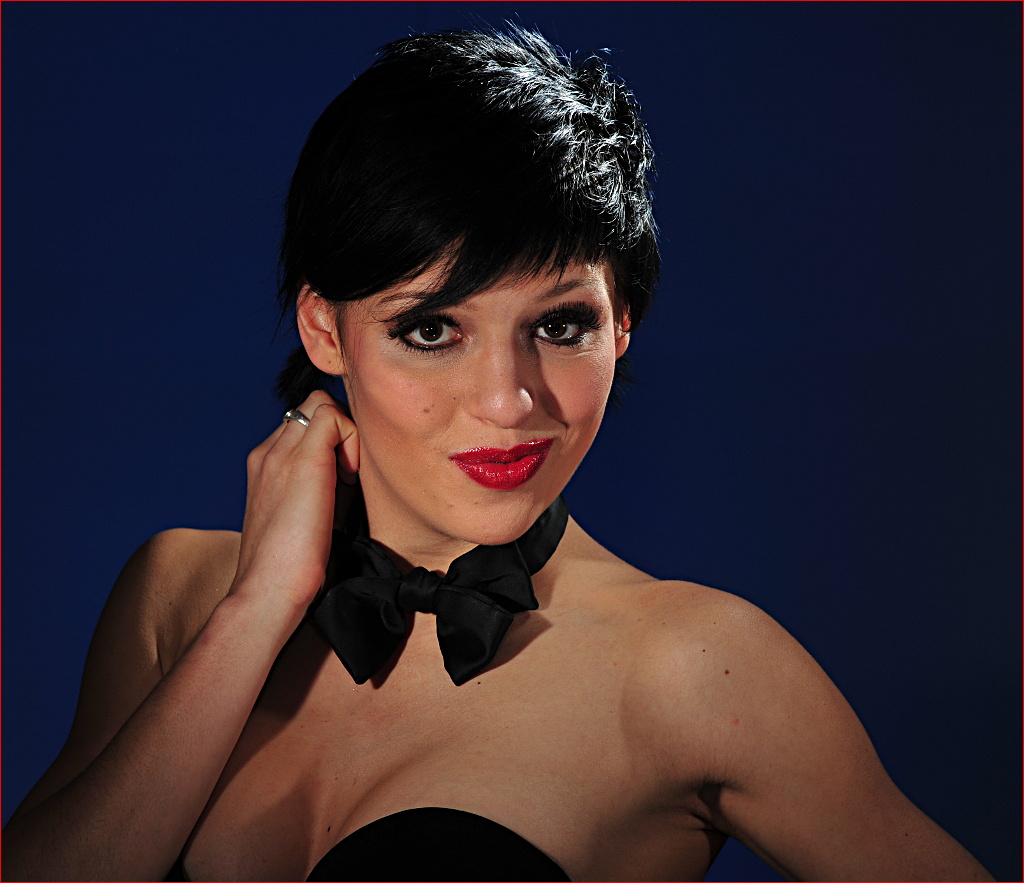 Geblitzt mit dem Nikon CLS, Modell "Corinna"