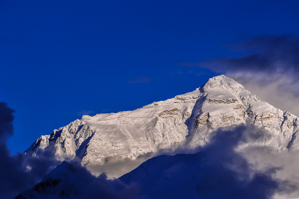 Gipfel des Mount Everest 8848m