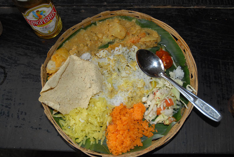 Good food on a Spice farm (Goa)