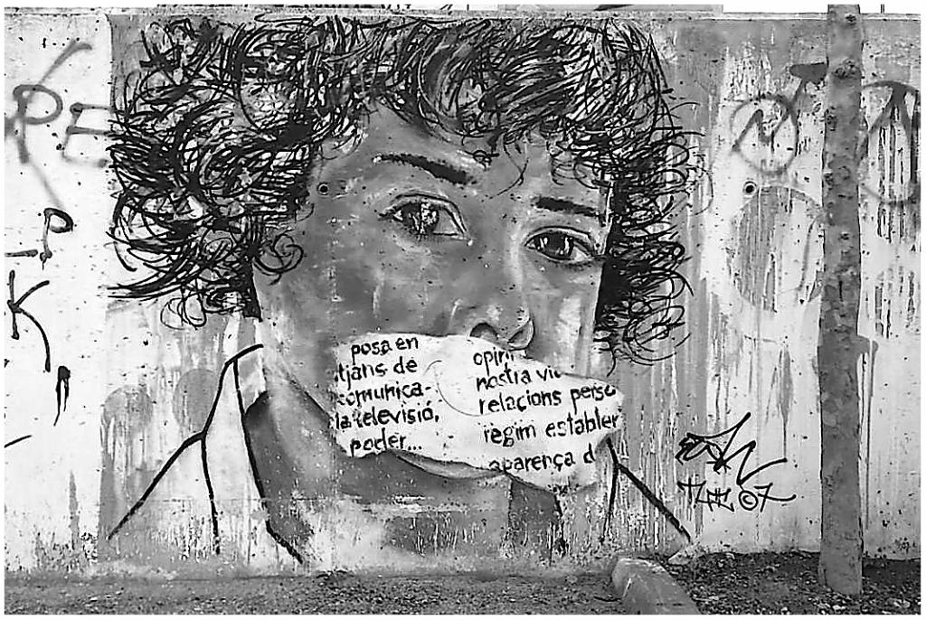 Grafitti shutup shut up