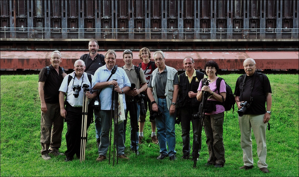 Gruppenbild Treffen 21.08.2010 - Zollverein