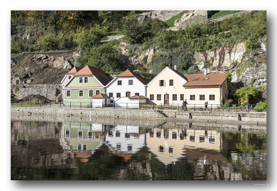 Häuser Moldau
