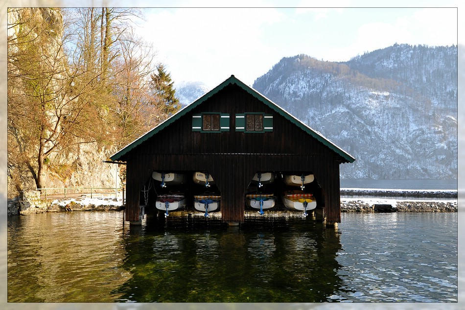 ...Hütten, Bootshäuser, Schuppen