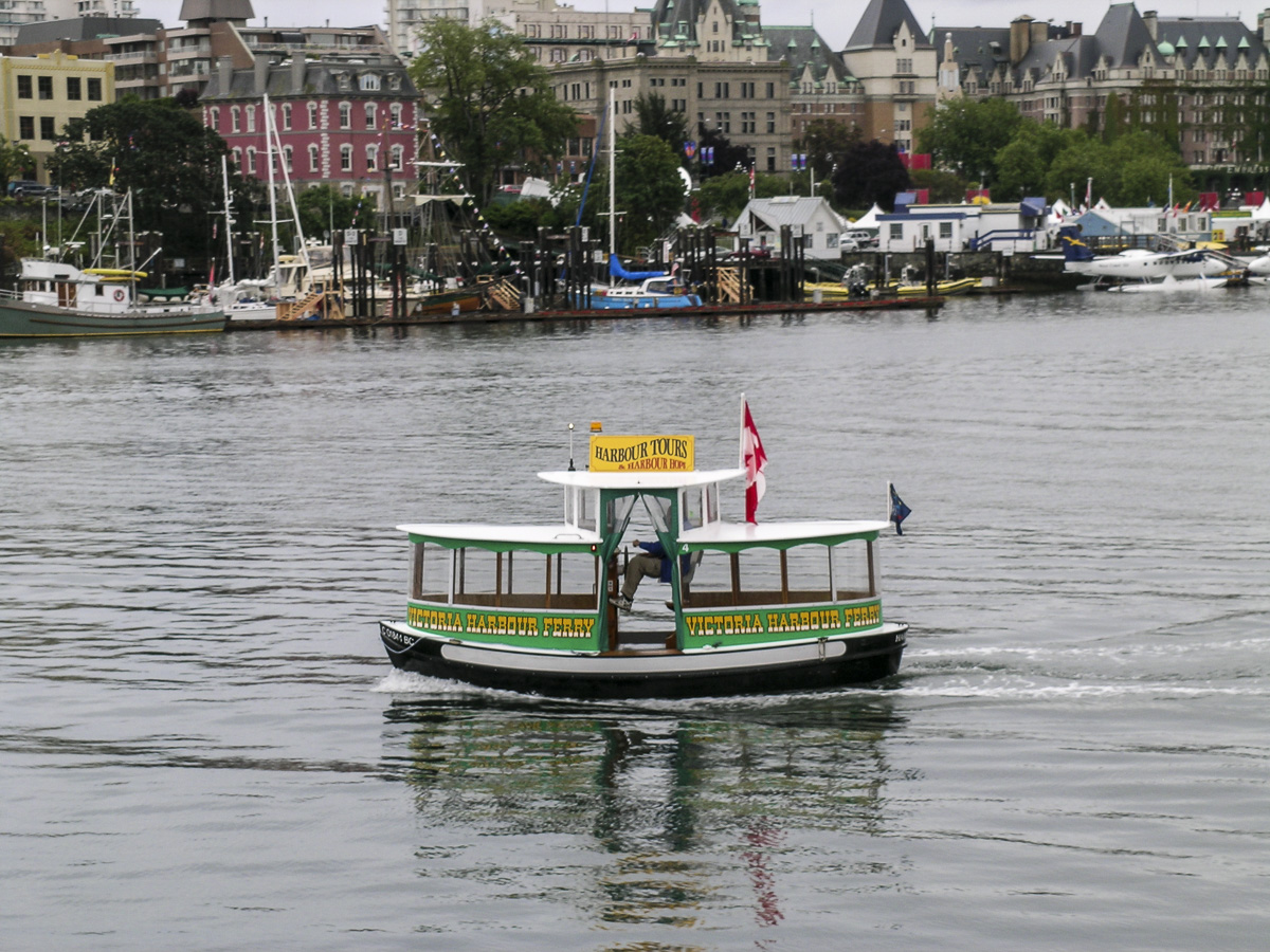 Hafenfähre in Victoria Kanada