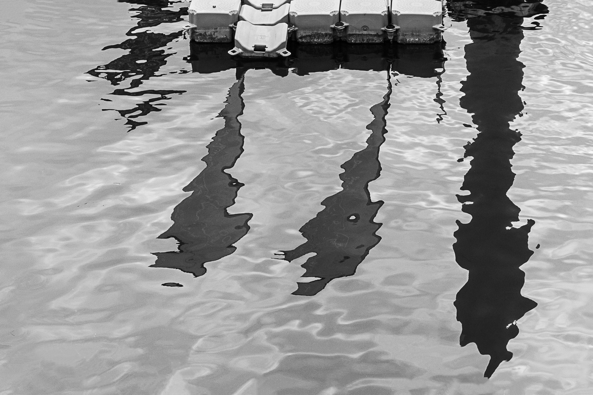 Hafenreflexion