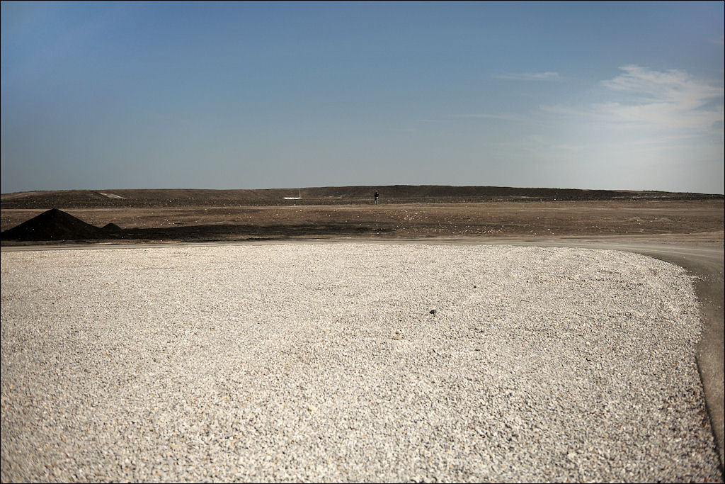 Halde Prosper Haniel, Bottrop 05/2010 Mondlandschaft