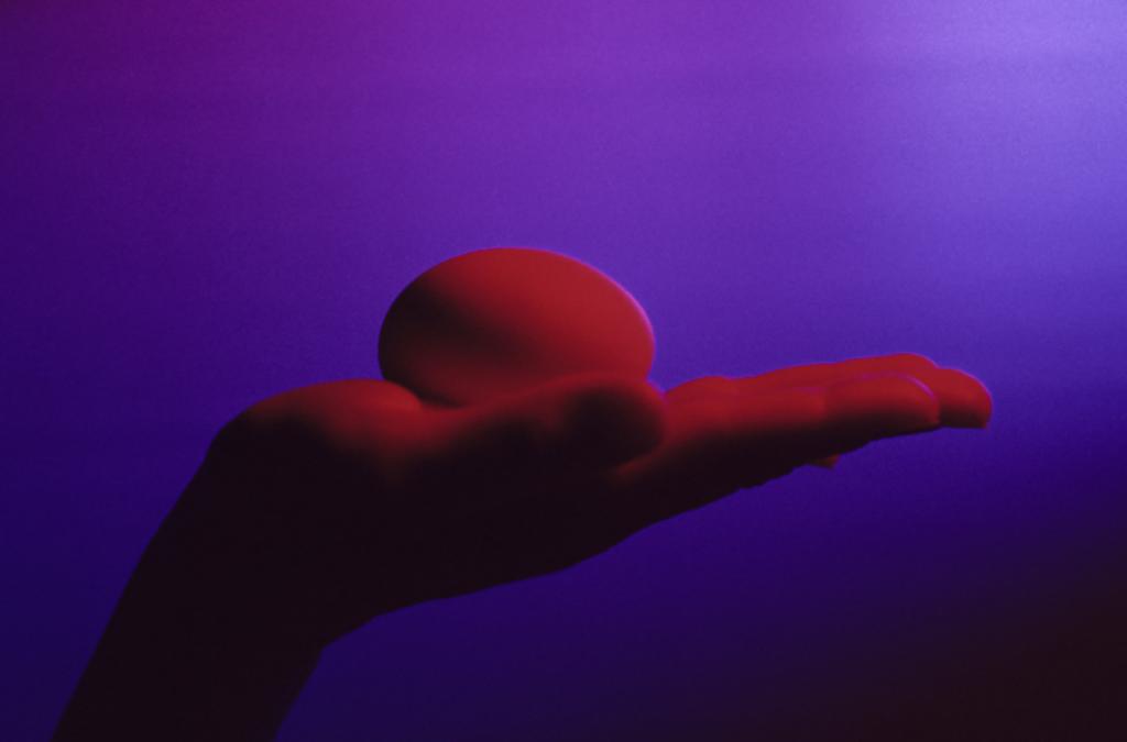 Hand + Ei filtered