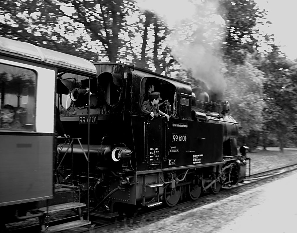 Harzer Lok 99 6101 im Selfkant 09.23.2012