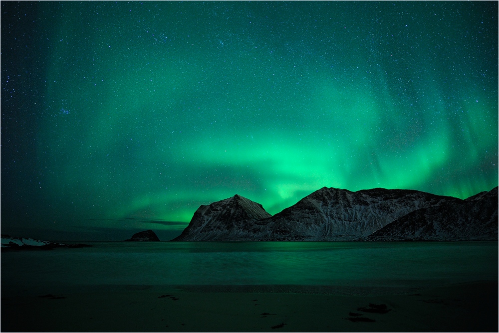 Haukland beach