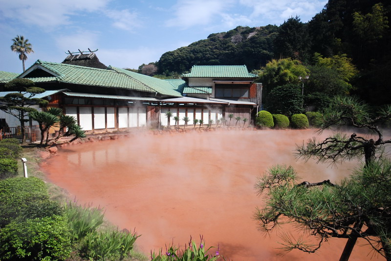Heiße Quelle in Beppu