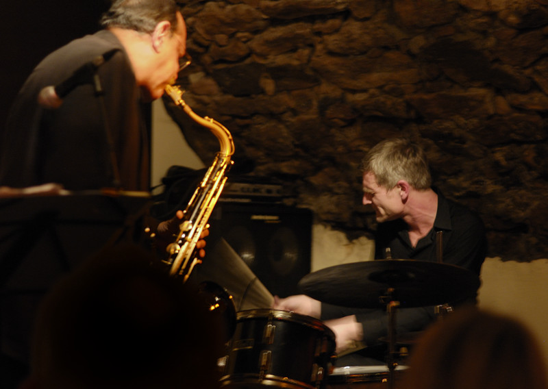 Heinrich Koebberling - Ernie Watts Quartet, 11.03.09 im Marburger Jazzclub "Cavete"
