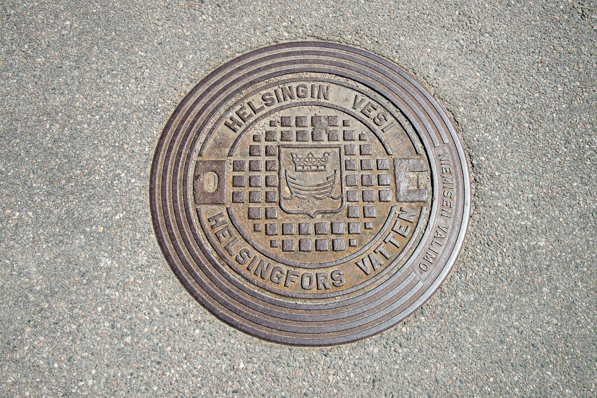 Helsinki Kanaldeckel