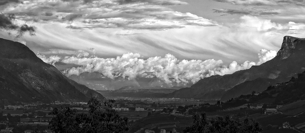 Himmel über Bozen