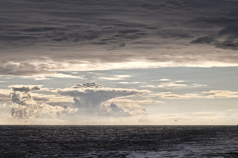 Himmel über der Nordsee