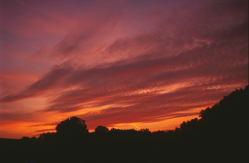 Himmel über Vogelsberg