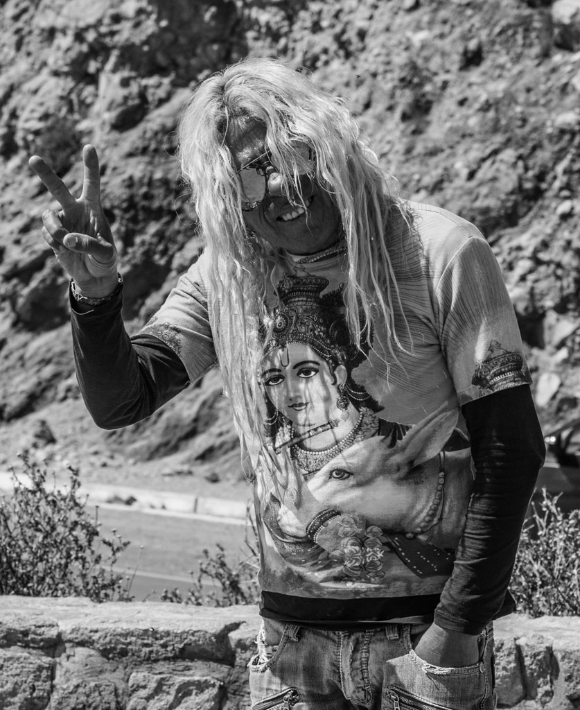 Hippie am Cruz del Condor - Peru