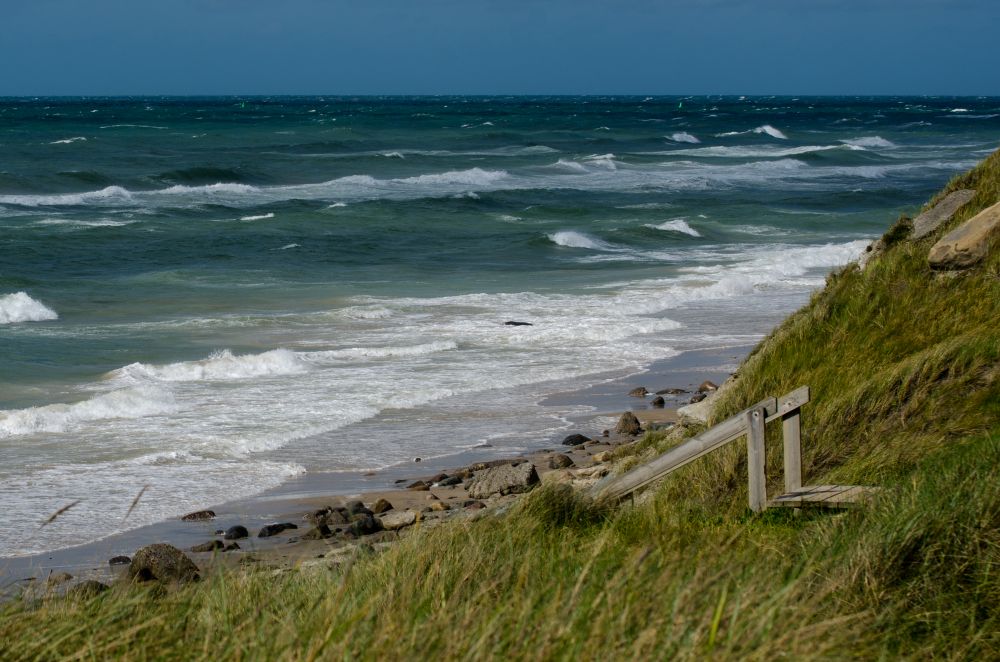 Hirtshals am Leuchtturm