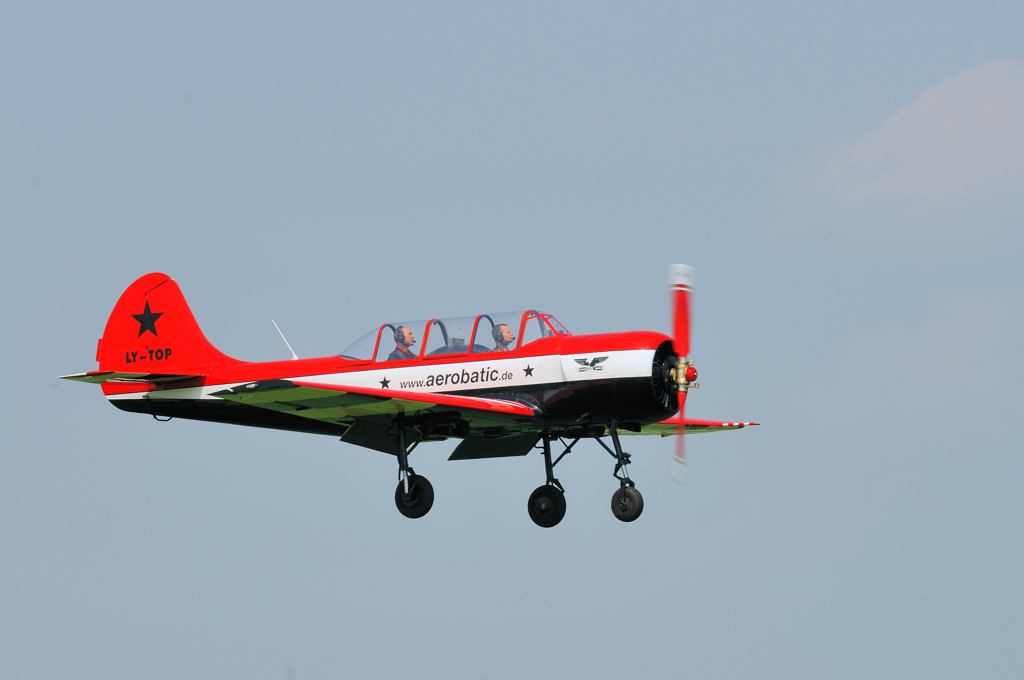Historischer Flugtag in Alkersleben
