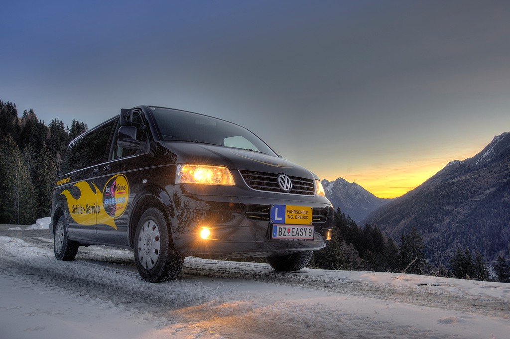 Hoch im Schigebiet in St.Anton in Tirol