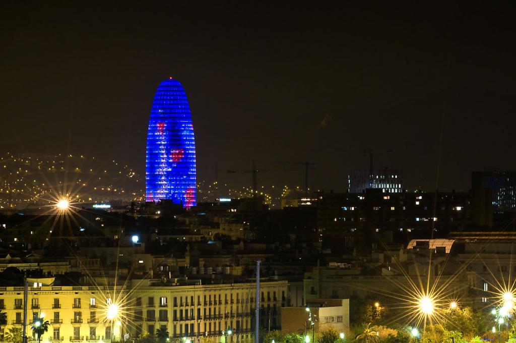 Hochhaus in Barcelona
Liebevoll genannt "El Dildo"