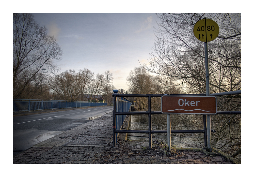 Hochwasser bei Schwülper