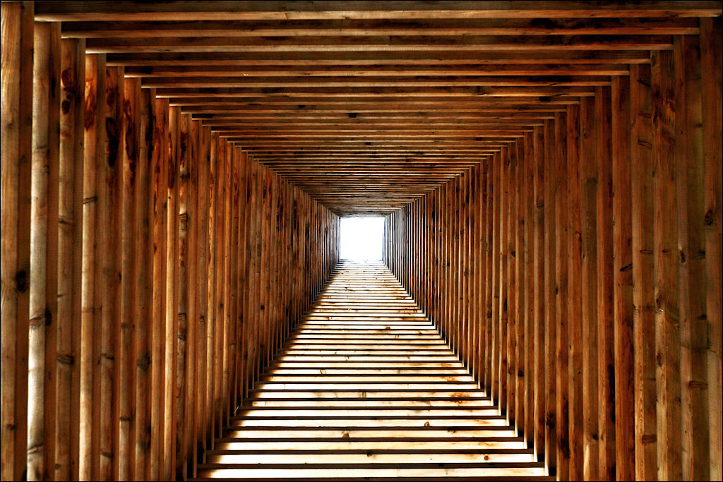 Holztunnel April 2010 Gravenhorst