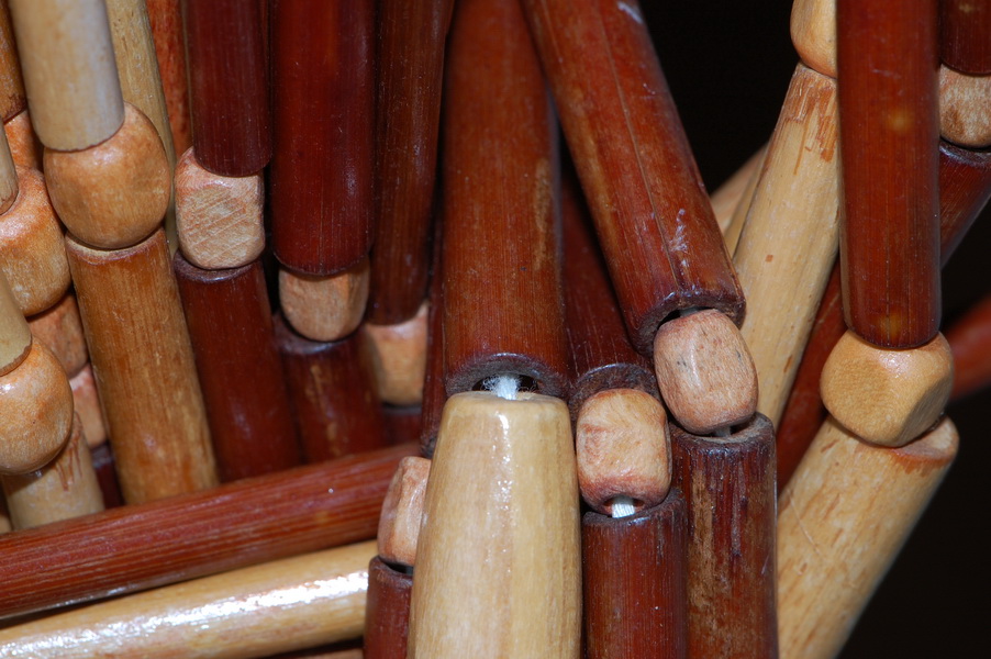 Holzvorhang