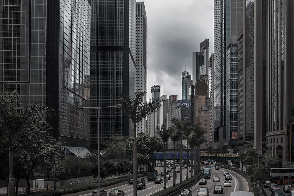 hong kong downtown