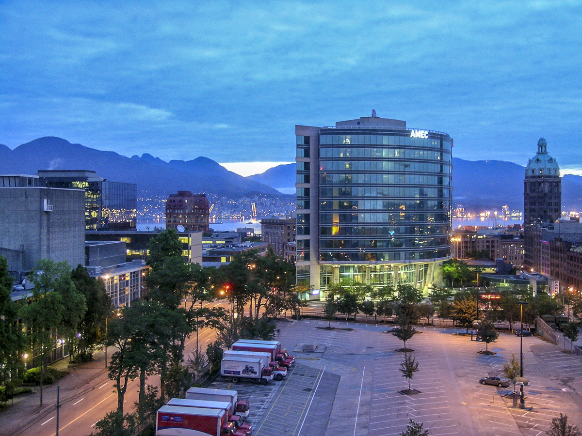 Hotelfenster Vancouver