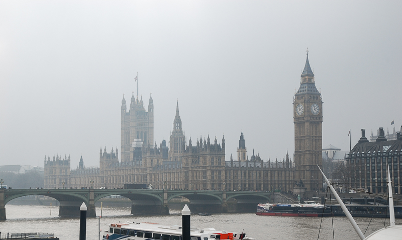 House of Parliament
Big Ben
Westminster Bridge