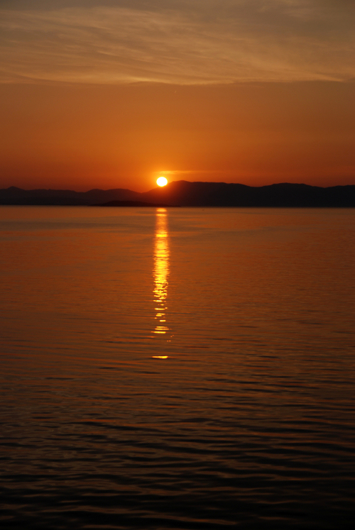 Igumenitsa, Fähre,Sonnenuntergang 2 NFF