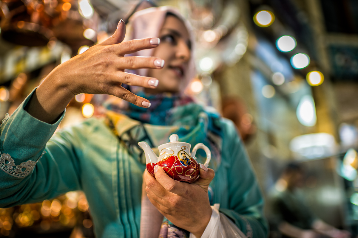 Im Bazar von Teheran
