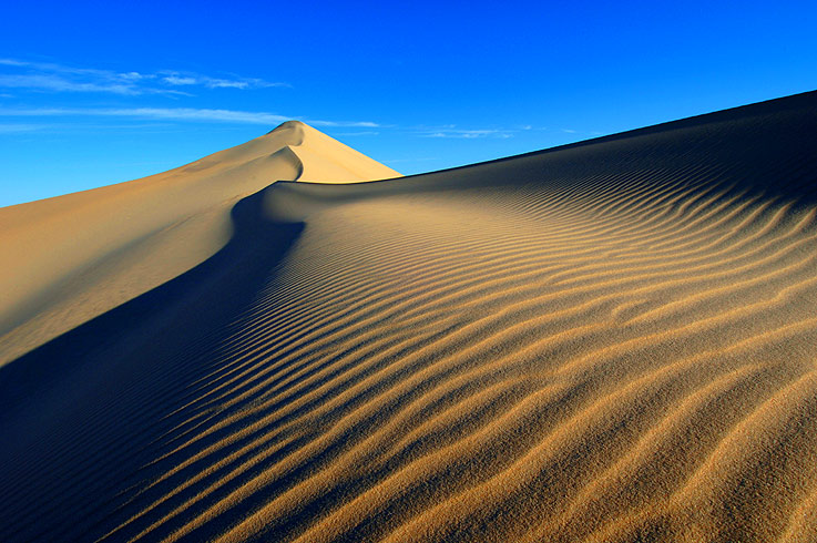 Im Grossen Sandmeer der Sahara in Ägypten