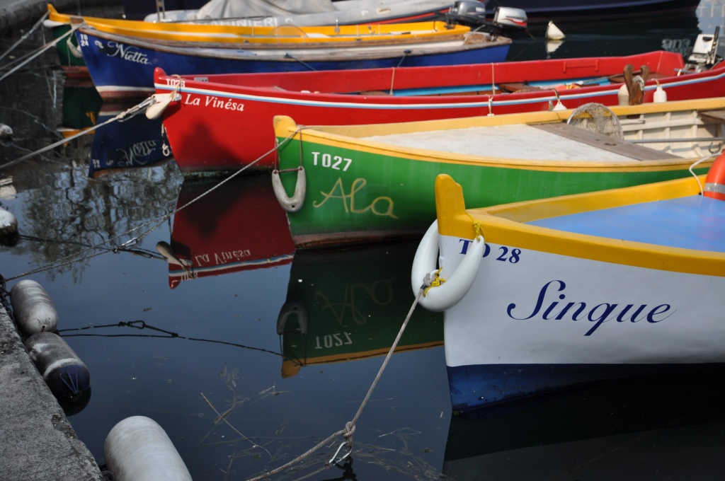 Im Hafen von Torri del Benaco / Gardasee