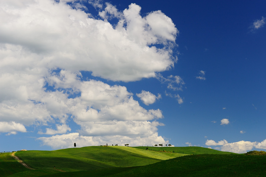 im Val d'Orcia