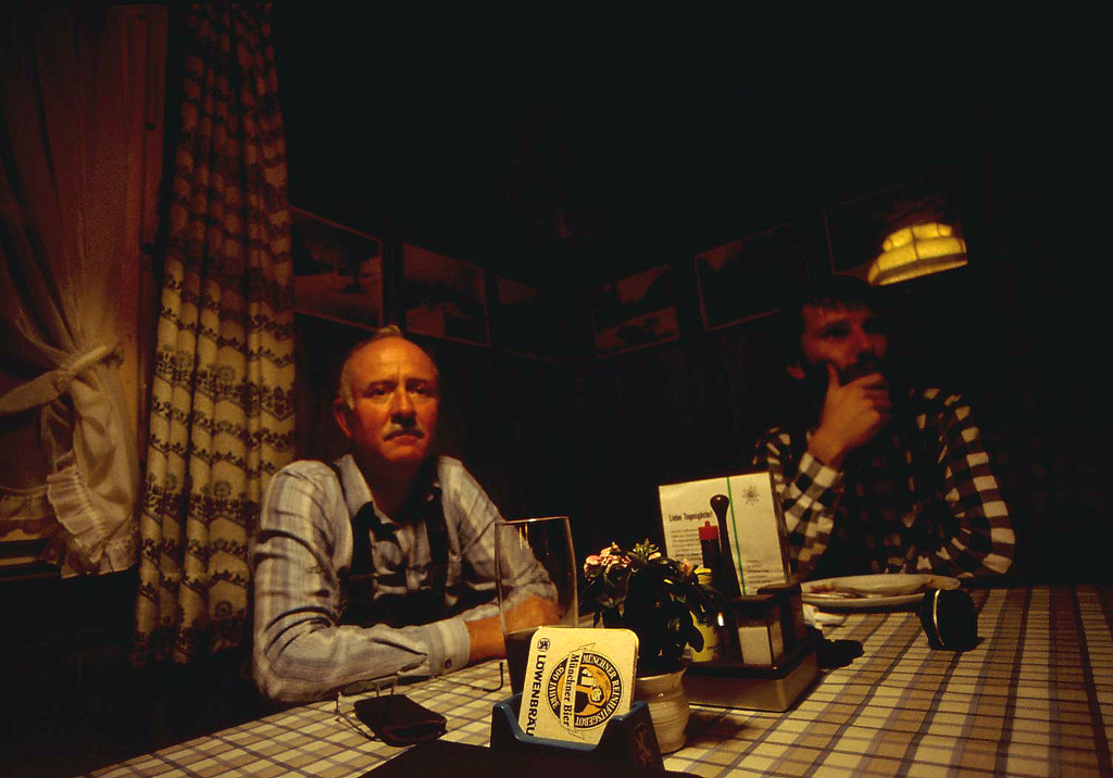 In der Hütte Höllentalangerhütte